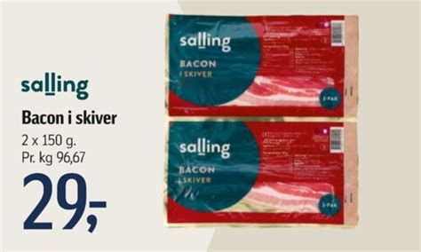 Salling baconskiver tilbud hos Føtex