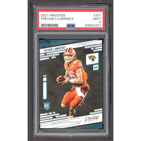 Trevor Lawrence Panini Chronicles Prestige Rookies Update Rc