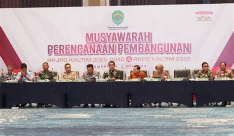 Pemprov Kaltim Gelar Musrenbang Bahas Program Kerja 2025 Dan Penyusunan