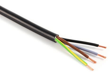 Kabel H05VV F 4Gx1 ČERNÁ CYSY ELKOV elektro a s