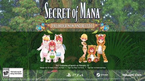 Secret Of Mana 2018 Cover Art RPGFan