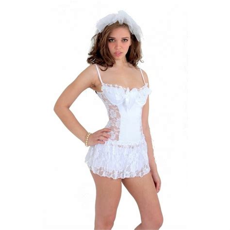 Intimates Sleepwear Sexy Lace Bridal Dress Cosplay Costume Lingerie