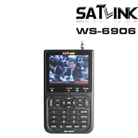 Ws D Tecteur De Signal Satellite Num Rique Professionnel Avec Tv