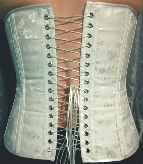 Corset Elegant Rosebud Coutil Steel Boned Victorian Overbust Corset