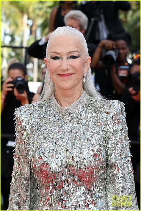 Helen Mirren Wows With Super Long Hair Extensions On Cannes Red Carpet