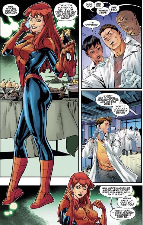 Mj Looks Amazing In The Suit Amazing Mary Jane 4 Spiderman