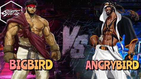 Sf Bigbird Ryu Vs Angrybird Rashid High Level Street Fighter