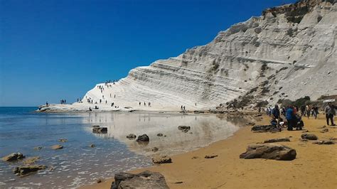 Scala dei Turchi Punta Grande Ilha da Sicília Itália