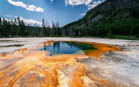 Download Yellowstone Geysers 1920 X 1080 Wallpaper Wallpaper ...