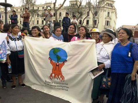 Mujeres Ind Genas De Sudam Rica Hacen Un Llamado Por Chirapaq Org Pe