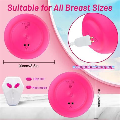 Strong Vibrating Nipple Stimulator Massager Breast Enlargement Sex Toy For Women Ebay