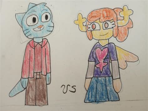 Good Future Au Gumball And Penny By Tobiisabunny On Deviantart