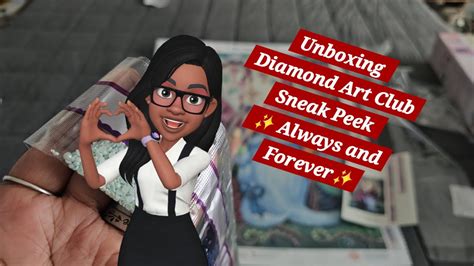 Unboxing Diamond Art Club Sneak Peek ️ Always And Forever ️ Youtube