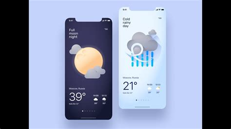 Weather App UI Design In Android Studio YouTube