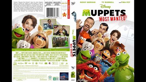 Muppets Most Wanted 2022 Dvd Cover