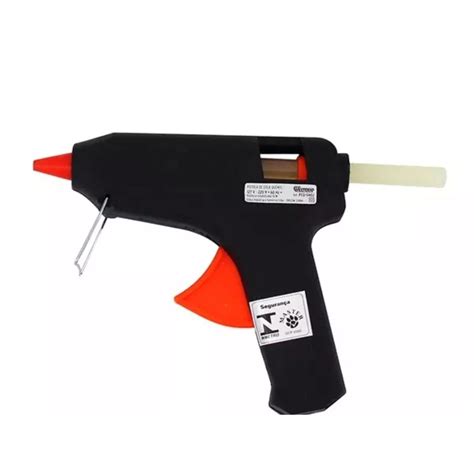 Pistola Aplicador De Cola Quente Profissional Bivolt 10w TOP IP