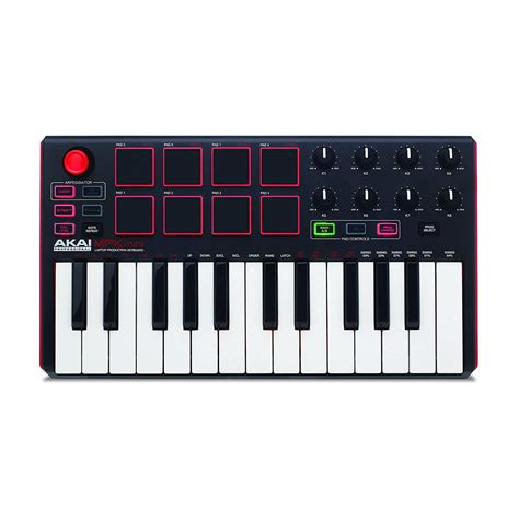 Akai Professional Mpk Mini Mkii Compact Keyboard And Pad Controller