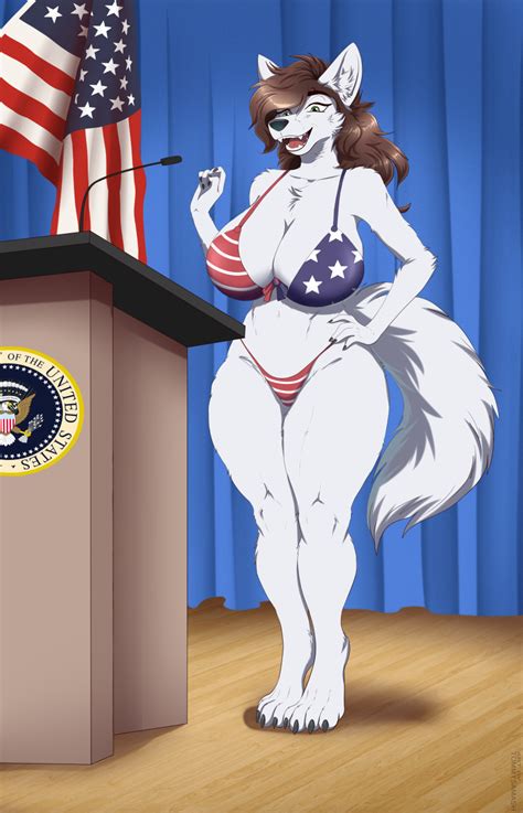 Rule 34 1girls American Flag American Flag Bikini Anthro Belly Button