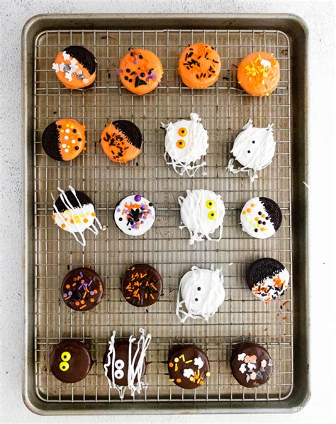 Halloween Chocolate Covered Oreos Halloween Recipe