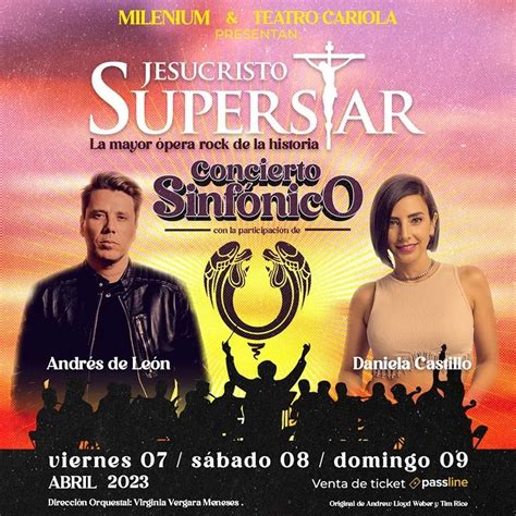 Panorama Semana Santa Dónde ver Jesucristo Superstar en vivo DUPLOS CL