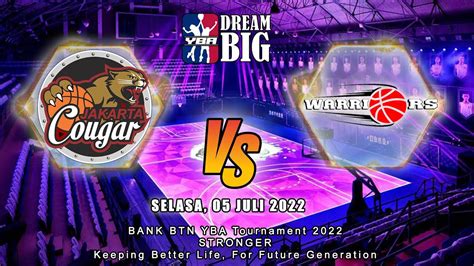 Live Cougar Jakarta Vs Warriors Jakarta Yba Tournament Summer