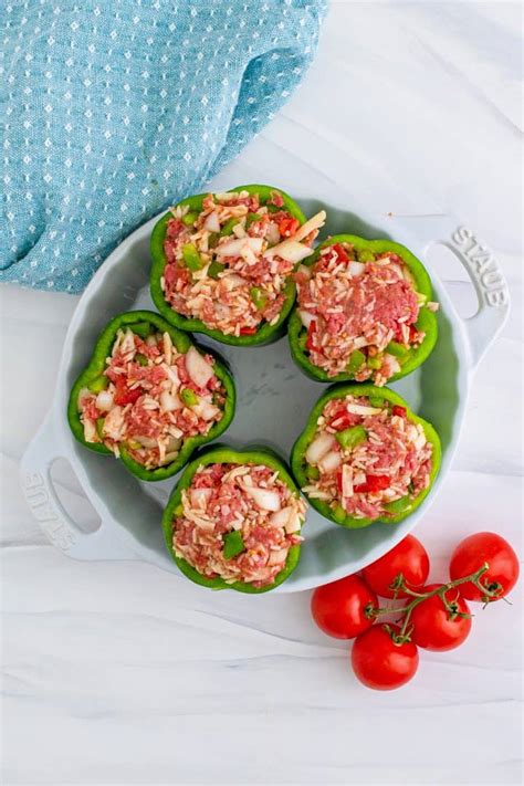 Instant Pot Stuffed Peppers - The Country Cook