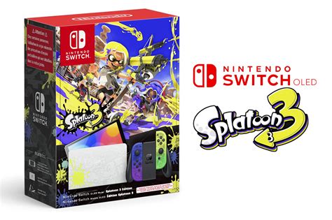 Nintendo Switch Oled Edicion Splatoon 3 Especial Metajuego