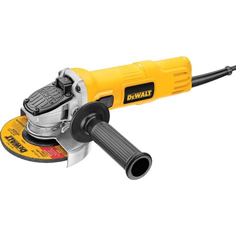 Dewalt Dwe Inch Small Angle Grinder With One Touch Guard At