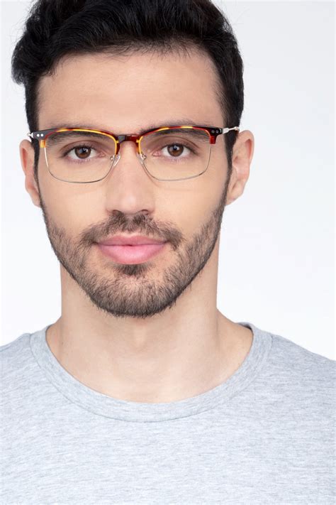 Explorer Rectangle Tortoise Glasses For Men Eyebuydirect