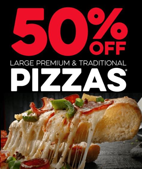 DEAL: Domino's - 50% off Pizzas at Selected Stores (7-13 August 2023 ...