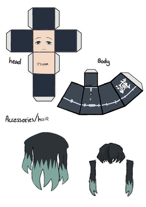 Muichiro Papercraft