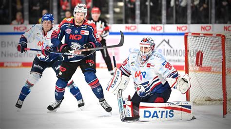 Adler Unterliegen Ice Tigers Adler Mannheim