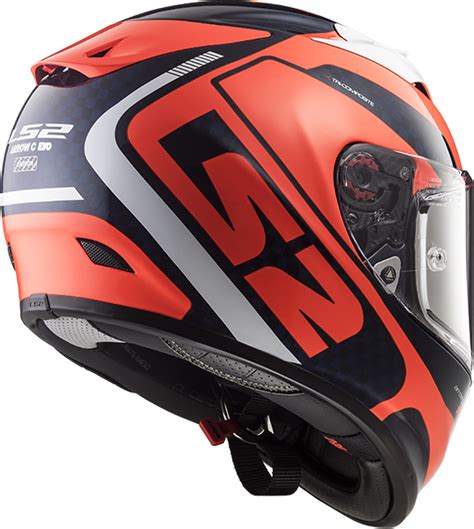 Casco LS2 ARROW C Evo FF323 STING Blue Fluo Orange MotosXST