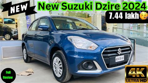 New Suzuki Dzire Vxi 2024 Full Detailed Review YouTube