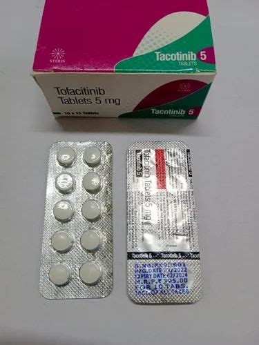 Tofacitinib Mg Tablets At Rs Strip Tofacitinib Tablets In