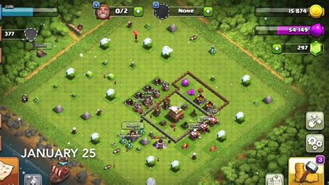 My Clash Of Clans Base Progression From January 2020 Till Now Youtube