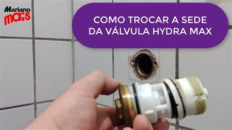 Reparo Da Valvula De Descarga Hydra Luxo Vazando Como Off