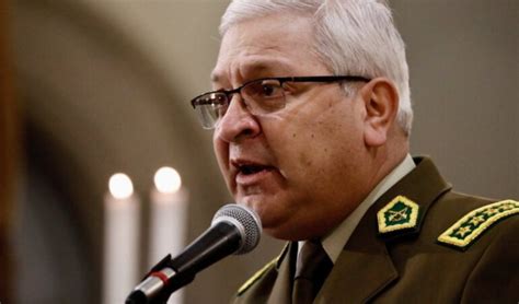 Fiscalía Pide Formalizar Al General Director De Carabineros Ricardo Yáñez