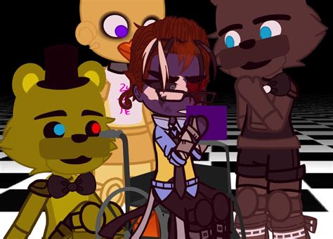 Fnaf Drawings Club Life Club Design Afton Five Nights At Freddy S