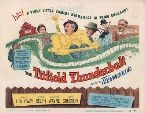 The Titfield Thunderbolt Original 1953 U.S. Title Card - Posteritati Movie Poster Gallery