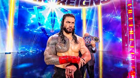 Roman Reigns Entrance Before Extreme Rules Smackdown Sept 24 2021