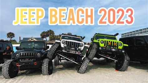 Jeepbeach The Jeeps Invade Daytona Beach Floridaincredible