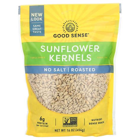 Good Sense Sunflower Kernels No Salt Roasted Oz G