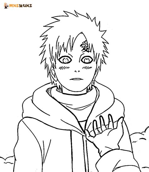 Aprender Sobre 55 Imagem Gaara Desenhos Br Thptnganamst Edu Vn