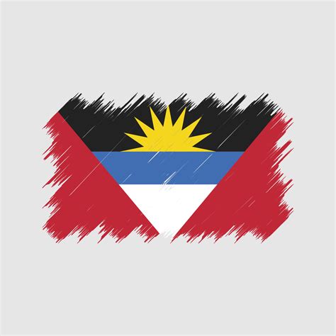 Antigua and Barbuda Flag Brush. National Flag 10363712 Vector Art at Vecteezy