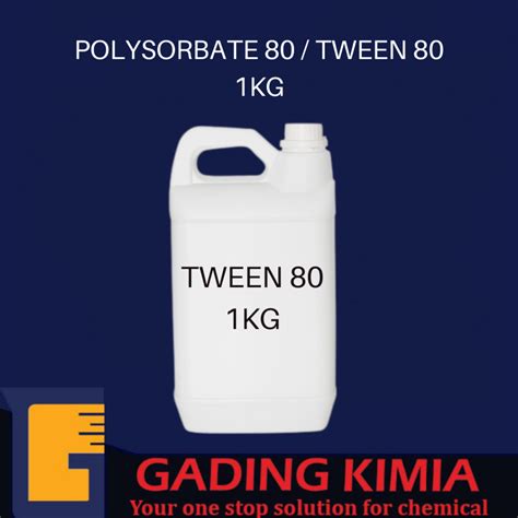 Jual Polysorbate Tween Kg Shopee Indonesia