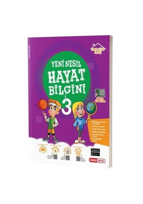 3 Sınıf Yeni Nesil Hayat Bilgini Kırmızı Beyaz Yayınları Fiyatları ve