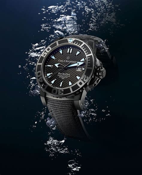 Riding A Dark Wave The Carl F Bucherer Patravi Scubatec Black