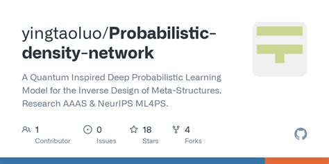 Github Yingtaoluo Probabilistic Density Network A Quantum Inspired