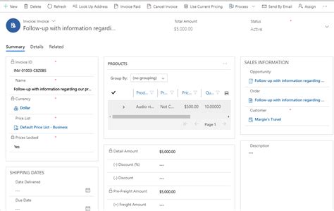 Create And Manage Invoices In Dynamics 365 Sales Professional Csp Msp 24 X 7 Support